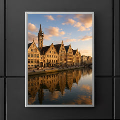 Ghent's Graslei and Korenlei Belgium poster 5