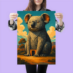 Giant Koala Dadswells Bridge Australia poster 3
