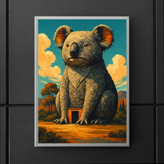 Giant Koala Dadswells Bridge Australia poster 5