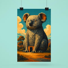 Giant Koala Dadswells Bridge Australia poster 6