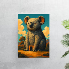Giant Koala Dadswells Bridge Australia poster 7