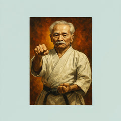 Gichin Funakoshi poster 8