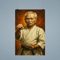 Gichin Funakoshi poster 9