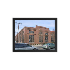 Gilbert Van Camp framed print on a plain backdrop in size 12"x16".