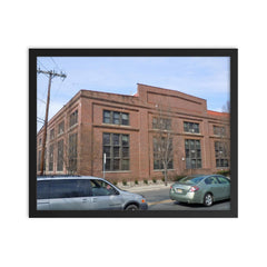 Gilbert Van Camp framed print on a plain backdrop in size 16"x20".