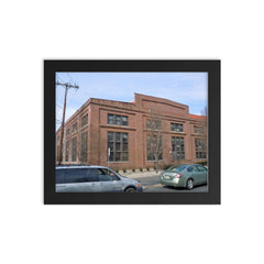 Gilbert Van Camp framed print on a plain backdrop in size 8"x10".