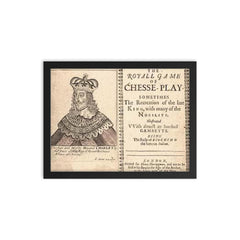 Gioachino Greco framed print on a plain backdrop in size 12"x16".