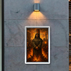 Giordano Bruno before the Roman pyre poster 2
