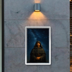Giordano Bruno beneath the infinite stars poster 2