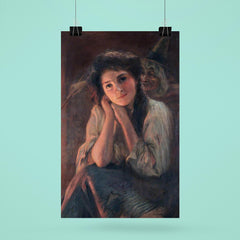 Girl and a Witch by Beatrice Offor, 1864–1920 poster 6