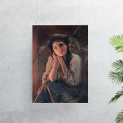 Girl and a Witch by Beatrice Offor, 1864–1920 poster 7