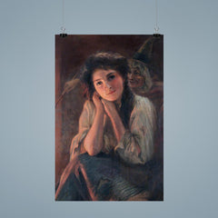 Girl and a Witch by Beatrice Offor, 1864–1920 poster 9