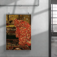 Girl in a Red Kimono by George Hendrik Breitner, 1893-95 poster 4