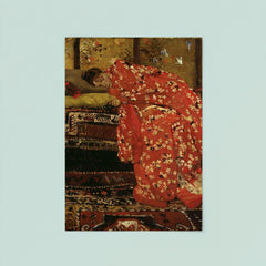 Girl in a Red Kimono by George Hendrik Breitner, 1893-95 poster 8