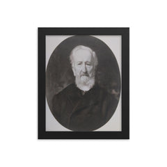 Giuseppe Poggi framed print on a plain backdrop in size 8"x10".