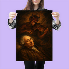Giuseppe Tartini dreaming the Devil's Trill poster 3
