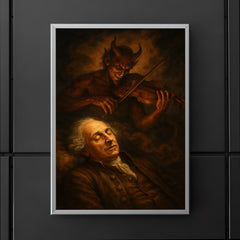 Giuseppe Tartini dreaming the Devil's Trill poster 5