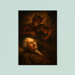 Giuseppe Tartini dreaming the Devil's Trill poster 8