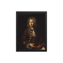 Giuseppe Torelli framed print on a plain backdrop in size 12"x16".