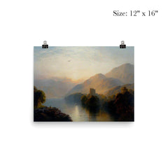 Glengarry Castle by George Blackie Sticks, 1889 poster 3