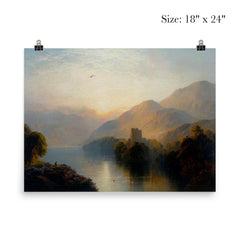 Glengarry Castle by George Blackie Sticks, 1889 poster 5