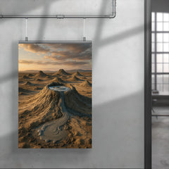 Gobustan Mud Volcanoes Azerbaijan poster 4