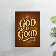God is good poster 7