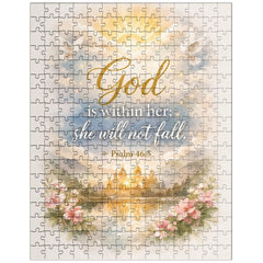 God is within her she will not fall Psalm 465 jigsaw puzzle