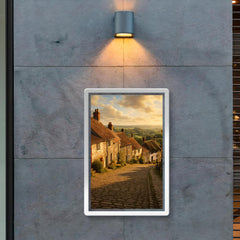 Gold Hill Shaftesbury England poster 2