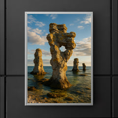 Gotland Sea Stacks Rauks Sweden poster 5