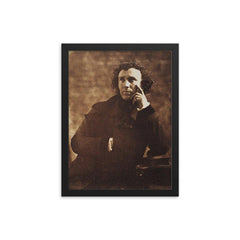 Gourlay Steell framed print on a plain backdrop in size 12"x16".