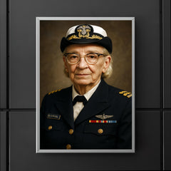Grace Hopper portrait poster 5
