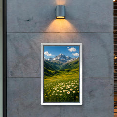 Gran Paradiso Alpine Meadows Italy poster 2