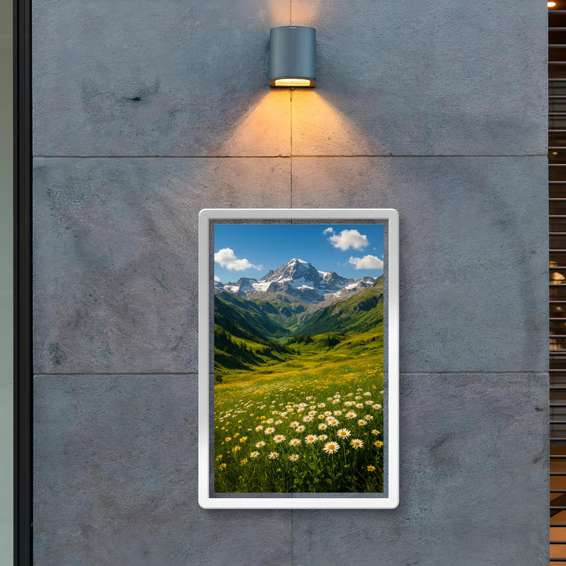 Gran Paradiso Alpine Meadows Italy poster 2