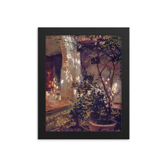 Granada by John Singer Sargent, 1912 framed print on a plain backdrop in size 8"x10".