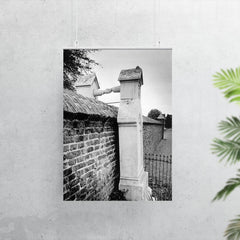 Graves of a Catholic Woman and Her Protestant Husband in Het Oude Kerkhof, Roermond, Netherlands, 1888 poster 7