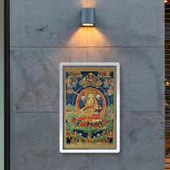 Green Tara - Khadiravani - Tibetan Thangka - Buddhist Meditation poster 2