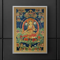 Green Tara - Khadiravani - Tibetan Thangka - Buddhist Meditation poster 5