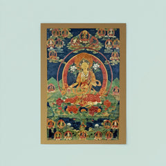 Green Tara - Khadiravani - Tibetan Thangka - Buddhist Meditation poster 8