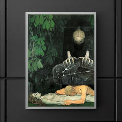 Grief by Oskar Zwintscher, 1898 poster 5