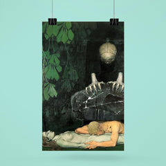 Grief by Oskar Zwintscher, 1898 poster 6