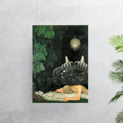 Grief by Oskar Zwintscher, 1898 poster 7