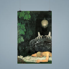 Grief by Oskar Zwintscher, 1898 poster 9