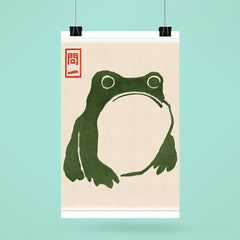 Grumpy Toad I by Matsumoto Hoji poster 6