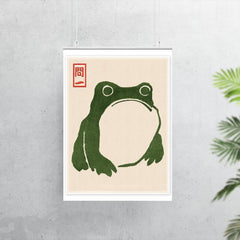Grumpy Toad I by Matsumoto Hoji poster 7
