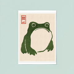 Grumpy Toad I by Matsumoto Hoji poster 8
