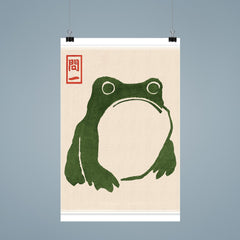 Grumpy Toad I by Matsumoto Hoji poster 9