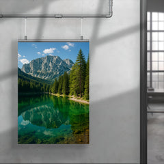 Gruner See Green Lake Austria poster 4
