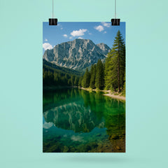 Gruner See Green Lake Austria poster 6