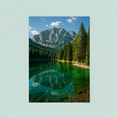 Gruner See Green Lake Austria poster 8
